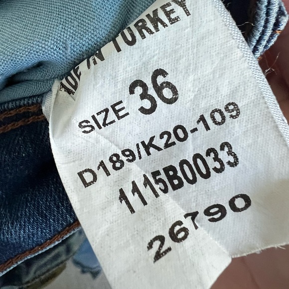 Antony Morato Blue Slim Men’s Jeans Size 36 - Picture 8 of 12